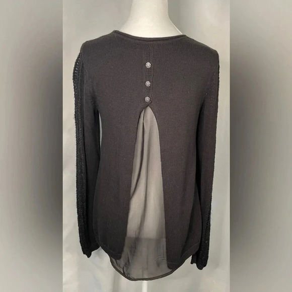 Maurice’s women’s sweater long sleeve open back - Picture 3 of 4